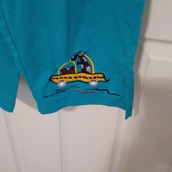 💙🌹TANK top and shorts with cute embroidery - Picture 4 of 13